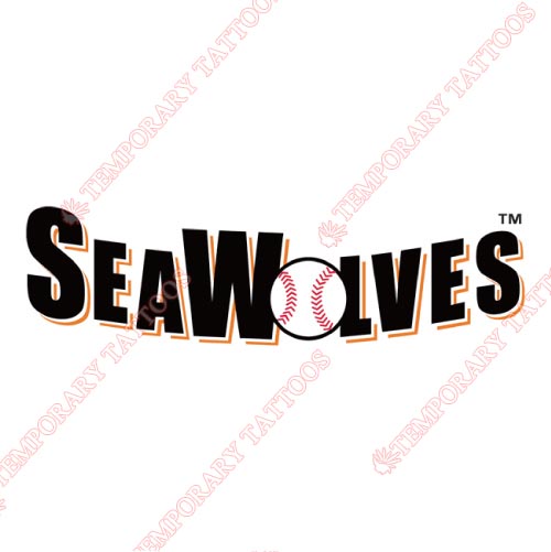 Erie SeaWolves Customize Temporary Tattoos Stickers NO.7831